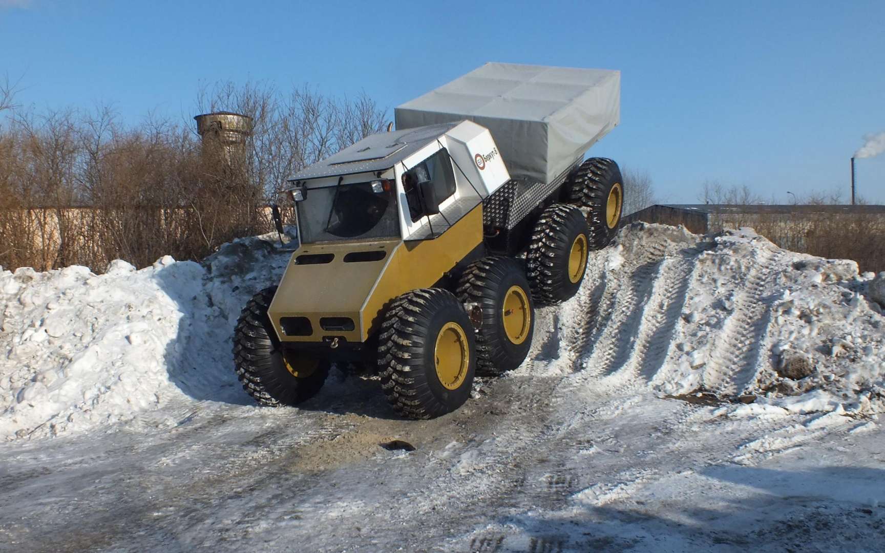 Снегоболотоход беркут 8
